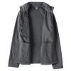 Lands' End School of Nursing Men's Soft Shell Jacket - M, Gray