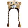 Zoo Zatz Infant Goldy Knit Hat - Oatmeal / Khaki / Tan