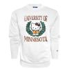 Blue 84 University of Minnesota Hello Kitty Crewneck Sweatshirt  - XS, White